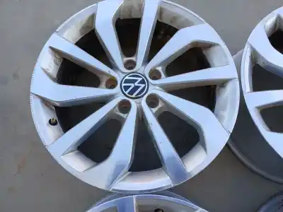 Автозапчастина б/у комплект коліс для volkswagen t-roc (a11, d11) 1.0 tsi посилання на oem iam 7jx17 et45  