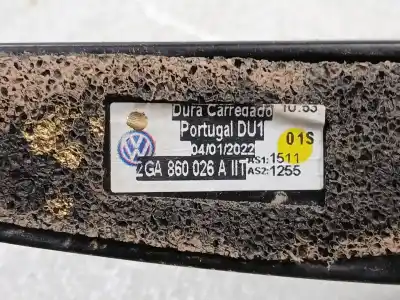 Автозапчастина б/у бруски для даху для volkswagen t-roc (a11, d11) 1.0 tsi посилання на oem iam 2ga860025a 2ga860026a 