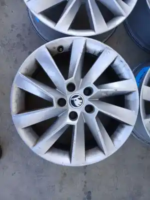 Second-hand car spare part rims set for skoda superb iii (3v3) 2.0 tdi oem iam references 7jx17 et40  