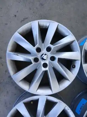 Second-hand car spare part rims set for skoda superb iii (3v3) 2.0 tdi oem iam references 7jx17 et40  