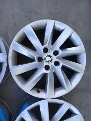 Second-hand car spare part rims set for skoda superb iii (3v3) 2.0 tdi oem iam references 7jx17 et40  