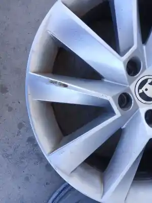 Second-hand car spare part rims set for skoda superb iii (3v3) 2.0 tdi oem iam references 7jx17 et40  
