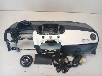 Peça sobressalente para automóvel em segunda mão kit airbag por fiat 500 (312_) 1.2 (312axa1a) referências oem iam 0000735763509