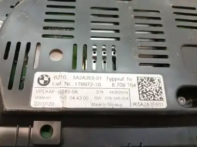 Peça sobressalente para automóvel em segunda mão quadrante por bmw 1 (f40) 116 d referências oem iam 62105a2a3e601  