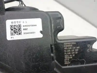 Second-hand car spare part left headlight for omoda 5 1.6 tgdi oem iam references 60500725aa  