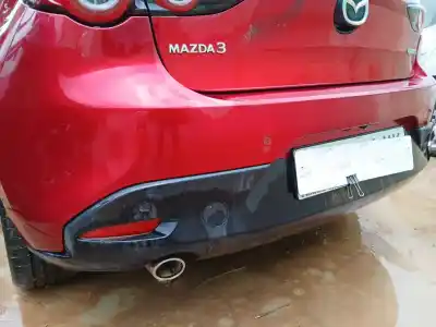 Second-hand car spare part rear bumper for mazda 3 fastback (bp) 2.0 skyactiv-g m hybrid oem iam references bckn50221bbb bckn50222b 