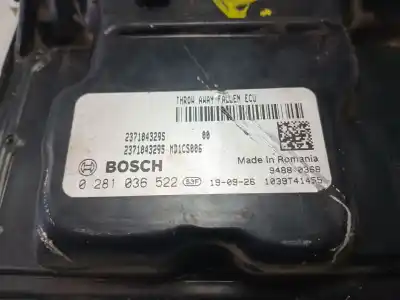 Автозапчасти б/у блок управления двигателем за renault clio v r.s. line ссылки oem iam 0281036522  