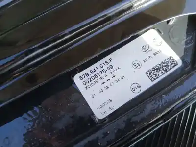 Автозапчастина б/у ліва фара для skoda karoq (nu7, nd7) 1.5 tsi посилання на oem iam 57b941015f  
