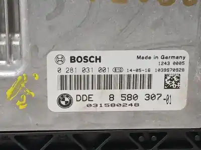 Second-hand car spare part ecu engine control for bmw x1 (e84) sdrive 18 d oem iam references 858030701  0281031001