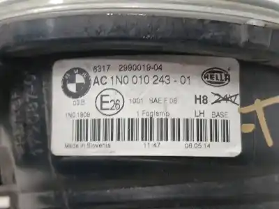 Peça sobressalente para automóvel em segunda mão farol / projetor de nevoeiro esquerdo por bmw x1 (e84) sdrive 18 d referências oem iam 6317299001904  