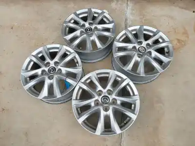 Peça sobressalente para automóvel em segunda mão jogo de jantes por mazda 3 sedán (bm_, bn_) 2.2 d referências oem iam 61/2jx16 et50