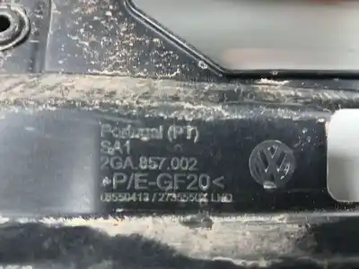 Автозапчастина б/у панель приладів для volkswagen t-roc (a11, d11) 2.0 tdi scr посилання на oem iam 2ga857002  2ga880204e