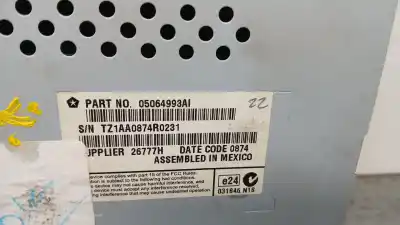 Second-hand car spare part multifunction display for fiat freemont (345_) 2.0 jtd oem iam references   