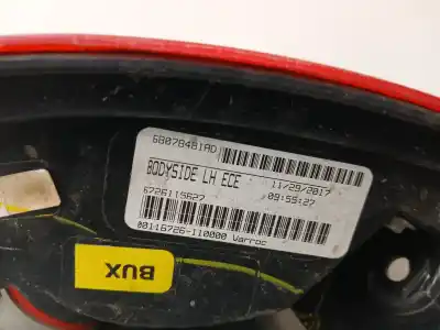 Second-hand car spare part left tailgate light for fiat freemont (345_) 2.0 jtd oem iam references 00k68078481ad  