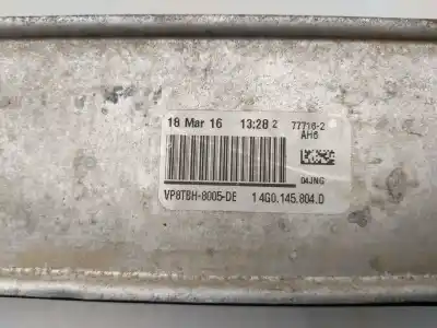 Second-hand car spare part intercooler for audi q5 (8rb) 2.0 tdi quattro oem iam references vp8tbh8005de  