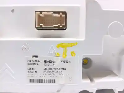 Peça sobressalente para automóvel em segunda mão quadrante por peugeot 308 allure referências oem iam 9809838680  