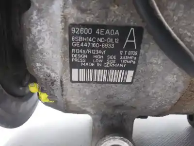 Автозапчасти б/у компрессор кондиционера воздуха за renault kadjar business ссылки oem iam 926004ea0a  