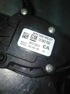 Автозапчасти б/у педальный потенциометр за opel astra j lim. enjoy ссылки oem iam 13252702  