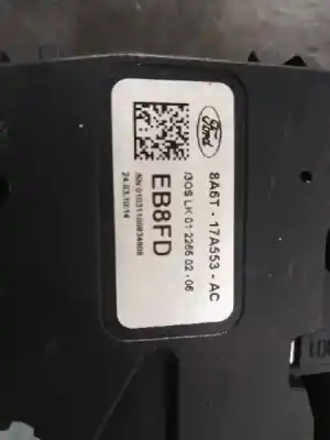 Peça sobressalente para automóvel em segunda mão comutador de limpa vidros por ford fiesta (cb1) titanium referências oem iam 8a6t17a553ac  