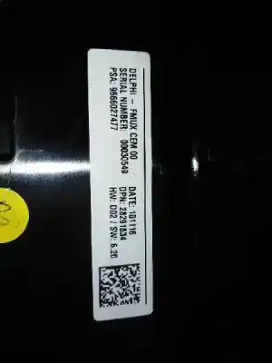 Автозапчастина б/у аудіо система / радіо cd для citroen c4 lim. business посилання на oem iam 9666027477 9666027477 