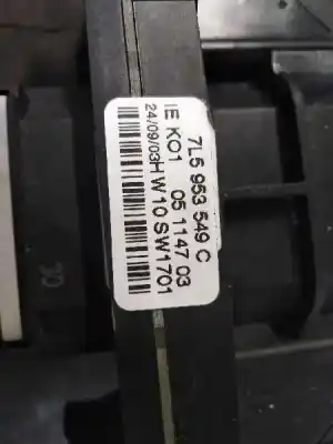 Second-hand car spare part multifunction switch for porsche cayenne (typ 9pa) s oem iam references 7l5953549c 7l5953549c 