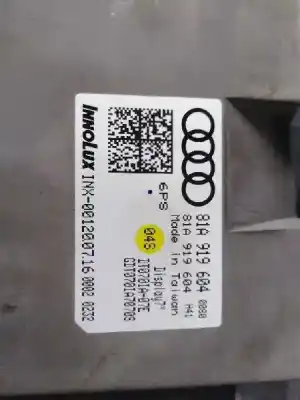 Автозапчастина б/у дисплей для audi q2 (gab) sport edition посилання на oem iam 81a919604 81a919604 