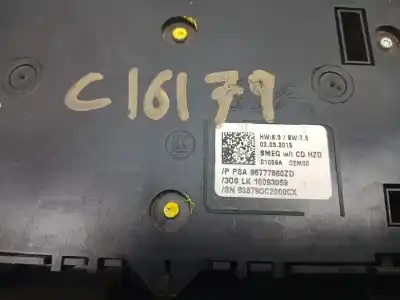 Second-hand car spare part multifunction switch for peugeot 308 allure oem iam references psa96777660zd  96777660zd