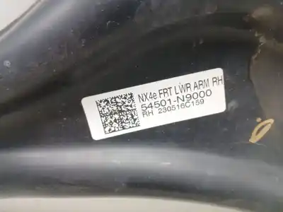 Автозапчастина б/у передній правий нижний рычаг підвіски для hyundai tucson (nx4e, nx4a) 1.6 t-gdi hybrid посилання на oem iam 54501n900  