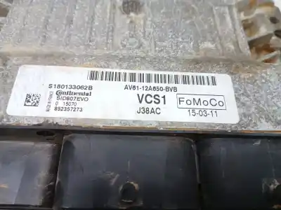 Автозапчастина б/у ебу контролер двигуна для ford c-max ii (dxa/cb7, dxa/ceu) 1.6 tdci посилання на oem iam av6112a650bvb  s180133062b