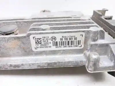 Автозапчастина б/у електронний модуль для citroen c4 picasso ii 1.6 bluehdi 120 посилання на oem iam 9819598180  28535617