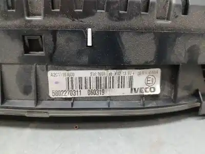 Автозапчастина б/у панель інструментів для iveco daily vi furgón naturalpower 35s14, 35c14, 40c14, 50c14, 60c14, 65c14,... посилання на oem iam 5802270311  a2c17161000