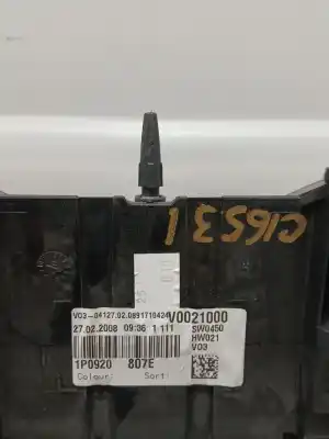 Peça sobressalente para automóvel em segunda mão quadrante por seat leon (1p1) reference referências oem iam 1p0920807e 110080368015 v0021000