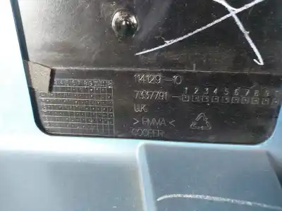 Peça sobressalente para automóvel em segunda mão para choques dianteiro por mini mini (f55) cooper s referências oem iam 7337791  