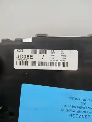 Second-hand car spare part dashboard for nissan qashqai / qashqai +2 i (j10, nj10, jj10e) 1.5 dci oem iam references 1766or3  jd08e