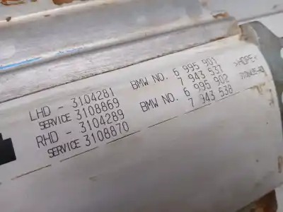 Second-hand car spare part front right air bag for bmw x6 (e71, e72) m oem iam references 22b3395t0685x 396995901025 72127943537