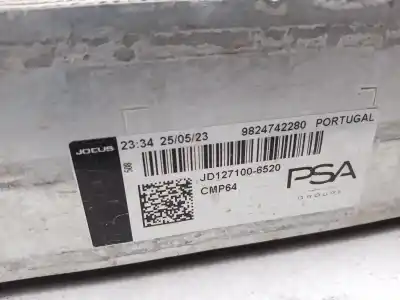 Peça sobressalente para automóvel em segunda mão intercooler por citroen c4 iii (ba_, bb_, bc_) 1.2 puretech 130 (bahnsa, bahnsb) referências oem iam 9824742280  