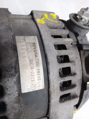 Pezzo di ricambio per auto di seconda mano alternatore per toyota auris (_e15_) 1.4 d-4d (nde150_) riferimenti oem iam 270600n040 1042102320 