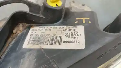 Автозапчастина б/у ліва фара для peugeot 207/207+ (wa_, wc_) 1.4 посилання на oem iam 9649986280  89900872