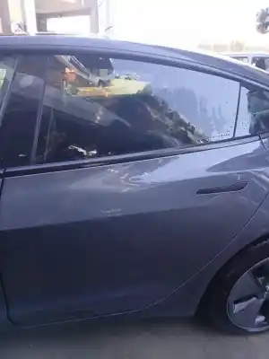 Автозапчастина б/у двері задні ліві для tesla model 3 (5yj3) ev посилання на oem iam 1751847ecg  