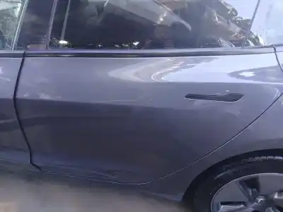 Автозапчастина б/у двері задні ліві для tesla model 3 (5yj3) ev посилання на oem iam 1751847ecg  