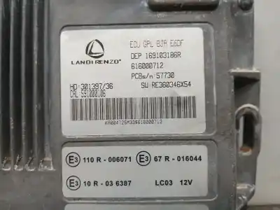 Second-hand car spare part ecu engine control for renault clio v (b7_) 1.0 lpg (b7mt) oem iam references 616000712  169103186r