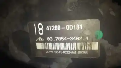 Автозапчастина б/у гальмівний серво для toyota yaris (ksp9/scp9/nlp9) 1.4 turbodiesel cat посилання на oem iam 03785434024  