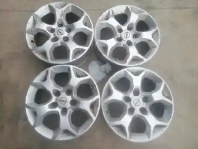 Second-hand car spare part rims set for opel astra h berlina 1.7 16v cdti oem iam references 6.5jx16 et37  