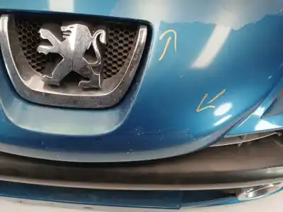 Автозапчастина б/у передній бампер для peugeot 207/207+ (wa_, wc_) 1.6 hdi посилання на oem iam 9654356880  