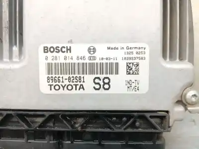 Second-hand car spare part ecu engine control for toyota auris (_e15_) 1.4 d-4d (nde150_) oem iam references 8966102581 0281014846 