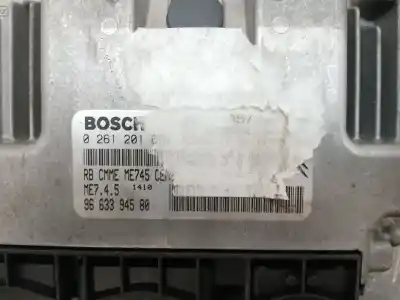 Автозапчасти б/у блок управления двигателем за citroen c4 i (lc_) 1.6 16v ссылки oem iam 0261201609 9663394580 