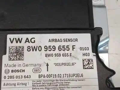 Pièce détachée automobile d'occasion module d'airbag pour audi a4 b9 (8w2, 8wc) 2.0 tdi références oem iam 8w1857001k 8w0880201al 8w0880204d