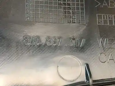 Автозапчасти б/у обивка задней левой двери за audi a4 b9 (8w2, 8wc) 2.0 tdi ссылки oem iam 8w0867317  