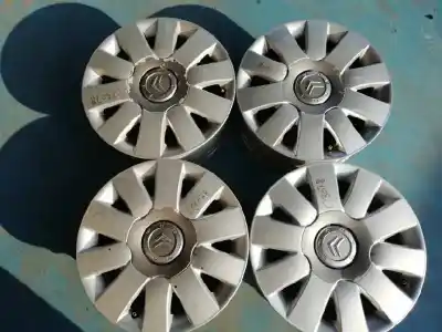Second-hand car spare part rims set for citroen xsara picasso 1.6 hdi 90 lx plus oem iam references 6jx15 et18  