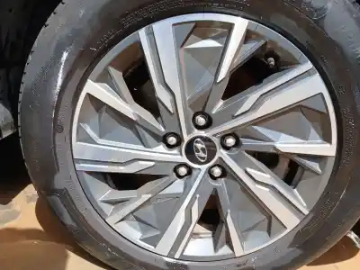 Pezzo di ricambio per auto di seconda mano set di cerchione in lega per hyundai tucson (nx4e, nx4a) 1.6 t-gdi riferimenti oem iam 7jx17 h2 et43.5
